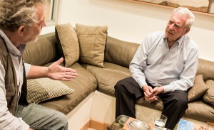 Mario Vargas Llosa, en entrevista: "Es clarísimo que la política de represión sistemática en la lucha contra las drogas no tiene éxito". (Foto: Galia Gorriti)